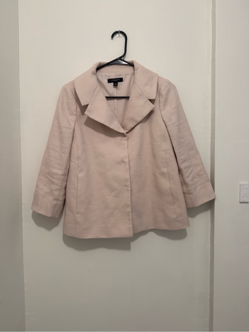 Ann Taylor Blush Pink Peacoat